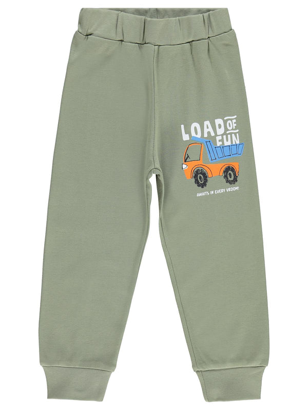 Civil Boys Load Baskılı 2-5 Yaş Eşofman Altı - Haki