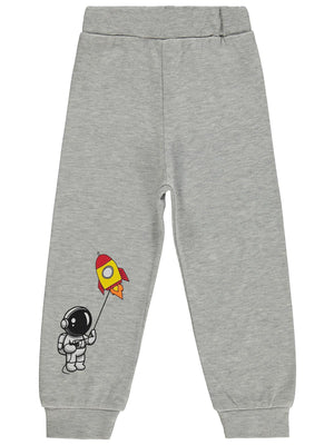 Civil Boys Astronot Baskılı 2-5 Yaş Eşofman Altı Km - Gri