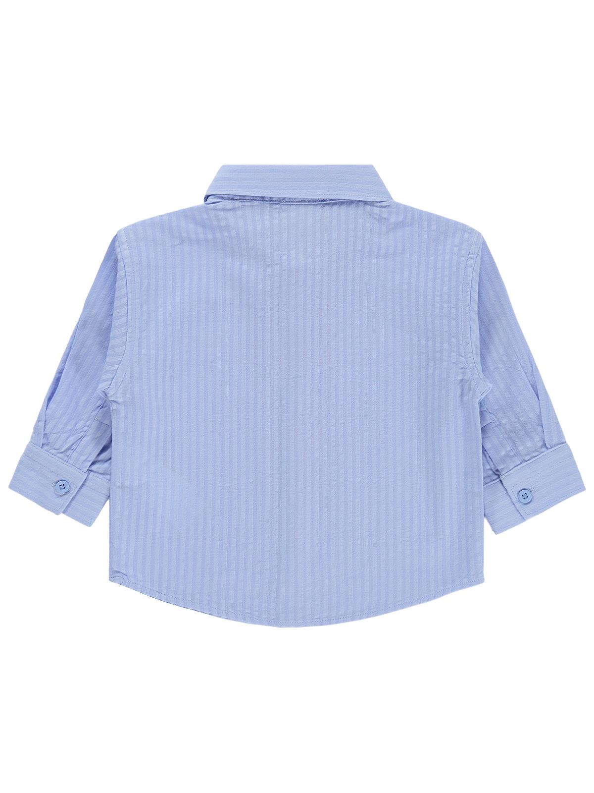 Civil Baby Yelken Nakışlı 6-18 Ay Gömlek - Mavi