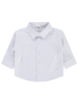 Civil Baby Yelken Nakışlı 6-18 Ay Gömlek - Beyaz