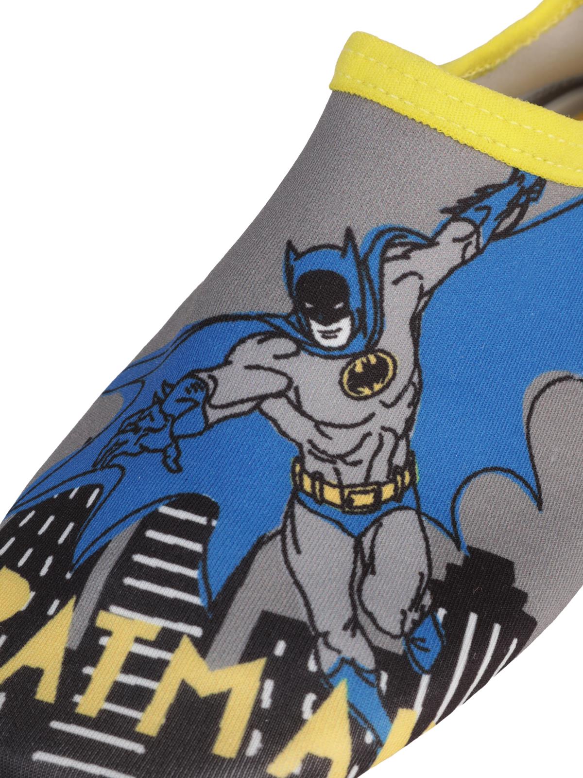 Batman Baskılı Tabanlı 26-30 Numara Deniz Ayakkabısı - Gri