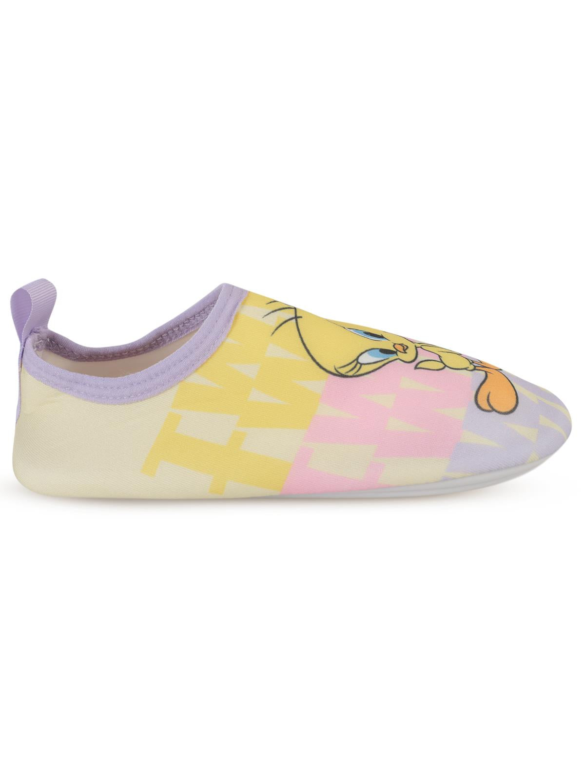 Tweety Baskılı Tabanlı 26-30 Numara Deniz Ayakkabısı - Sarı