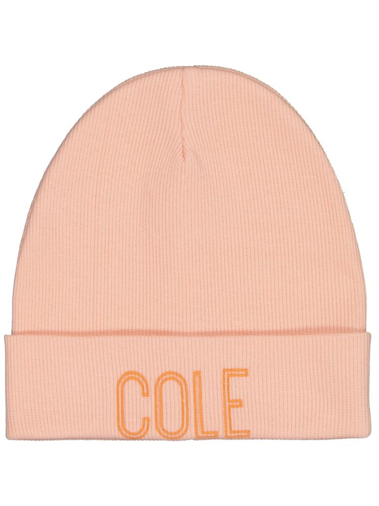 Civil Baby Cole Baskılı Bebe Şapka Bere ve Setler - Pudra