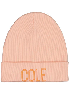 Civil Baby Cole Baskılı Bebe Şapka Bere ve Setler - Pudra