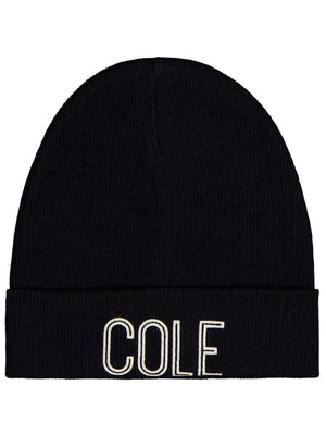 Civil Baby Cole Baskılı Bebe Şapka Bere ve Setler - Siyah