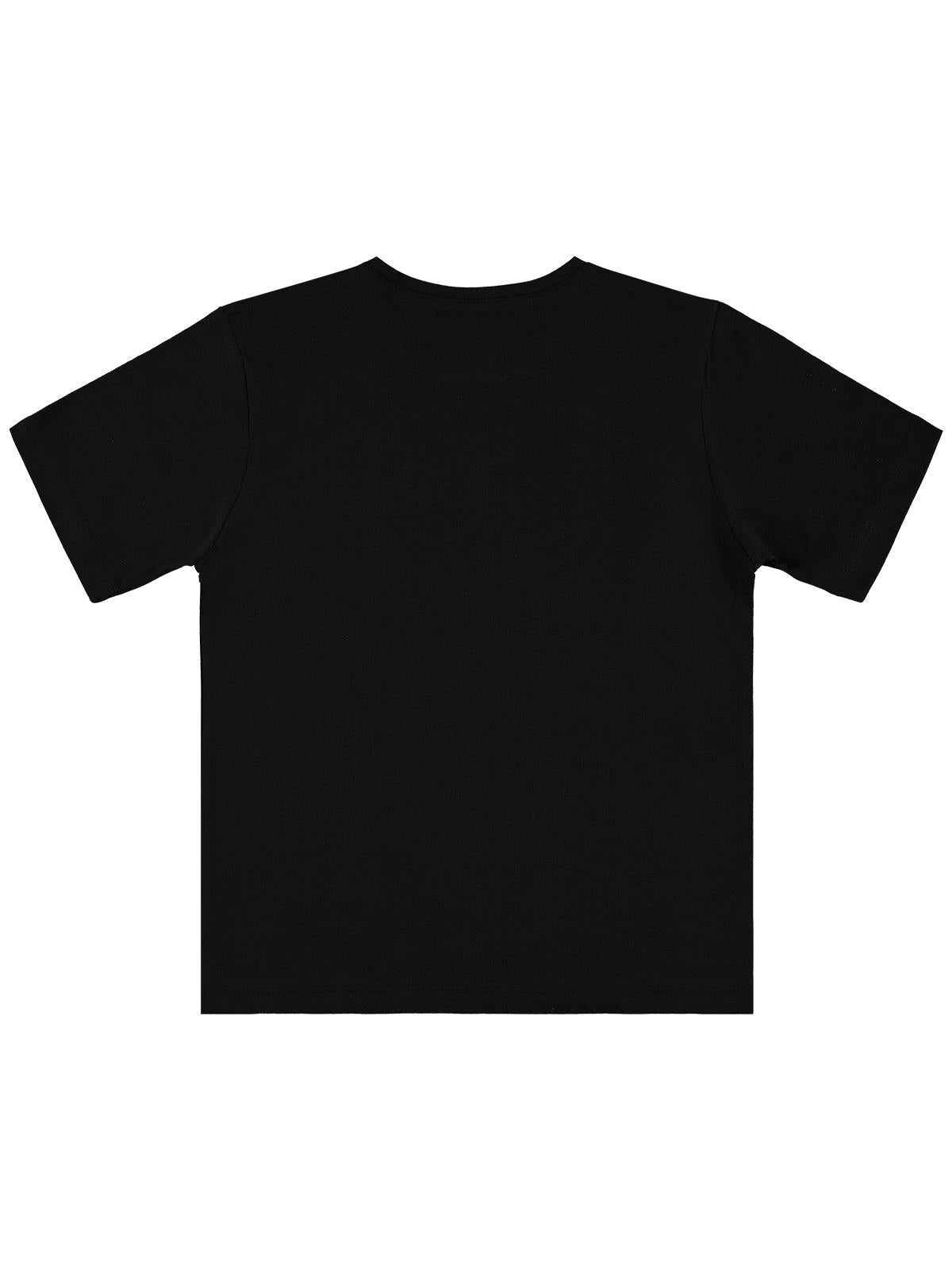 Civil Boys Basic Surf Etiketli 10-13 Yaş Tişört  - Siyah
