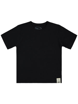 Civil Boys Basic Surf Etiketli 6-9 Yaş Tişört - Siyah