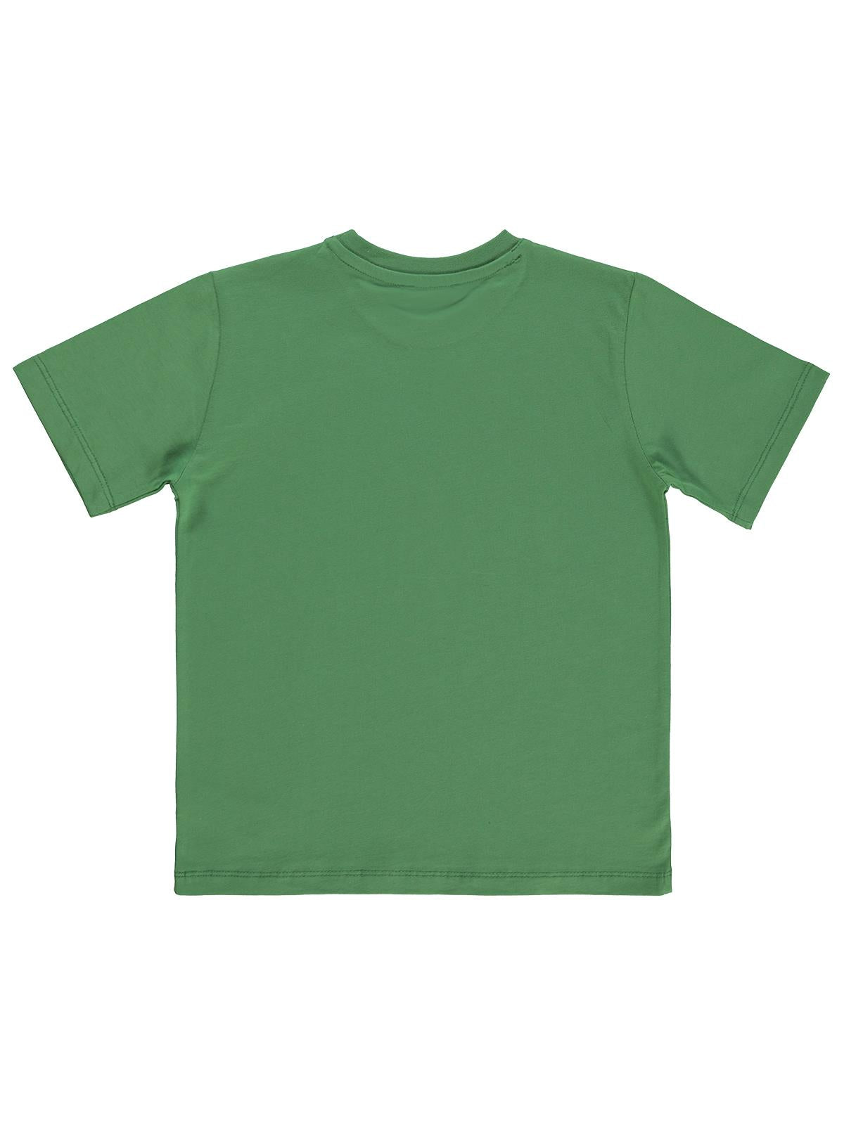 Civil Boys Basic Surf Etiketli 6-9 Yaş Tişört - Yeşil