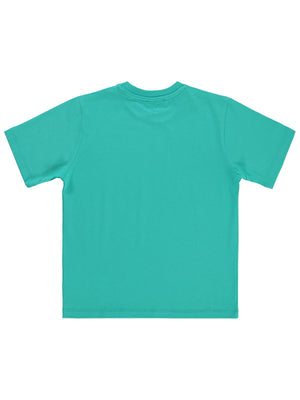 Civil Boys Basic Surf Etiketli 10-13 Yaş Tişört  - Yeşil
