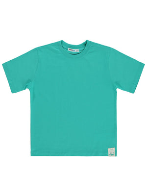Civil Boys Basic Surf Etiketli 10-13 Yaş Tişört  - Yeşil
