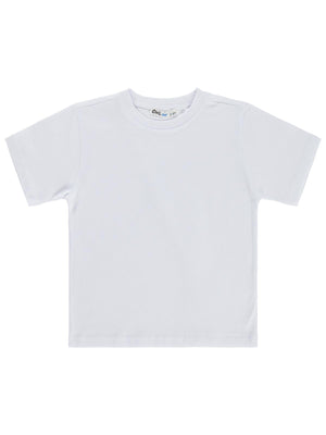 Civil Boys Basic 2-5 Yaş Tişört - Beyaz
