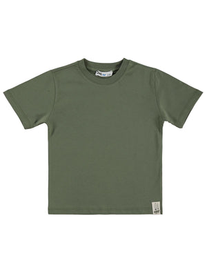Civil Boys Basic Surf Etiketli 2-5 Yaş Tişört  - Haki