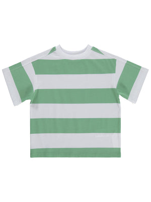 Civil Boys Basic Çizgili 2-5 Yaş Tişört - Yeşil