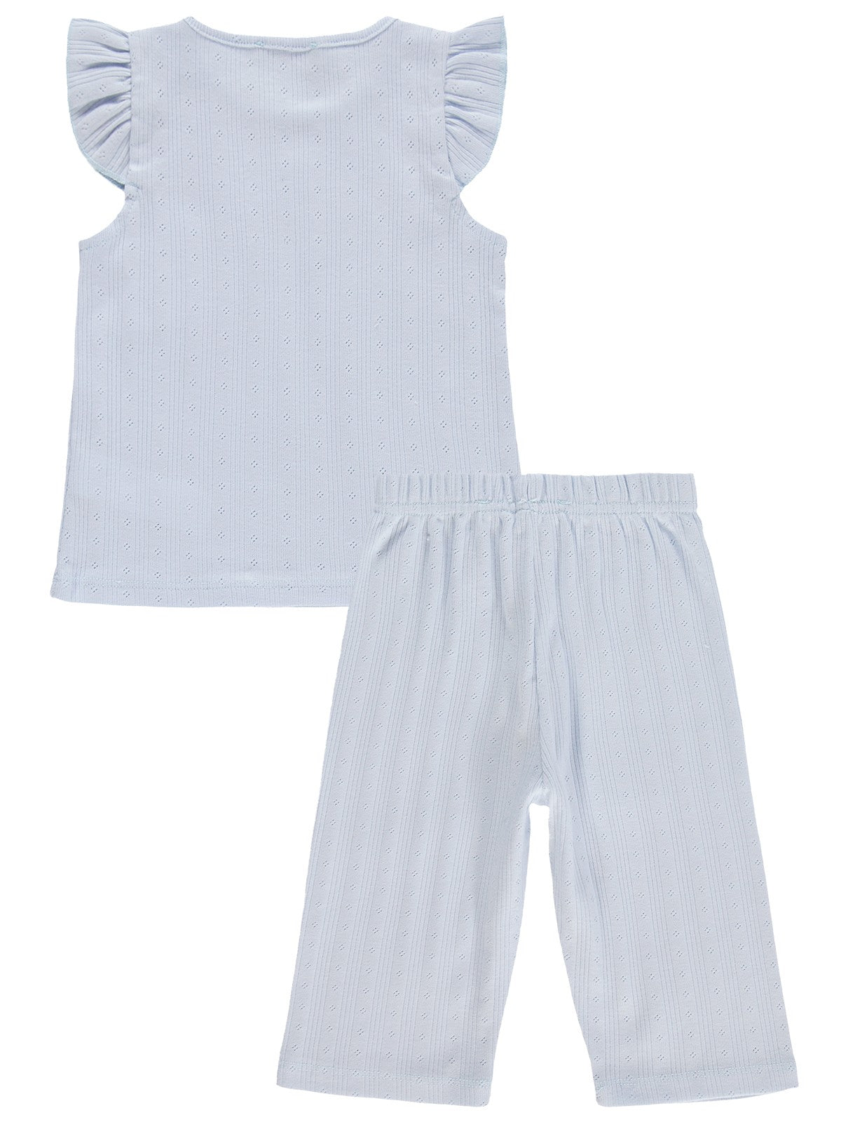 Civil Girls Kaprili 2-5 Yaş Pijama Takımı - Mavi