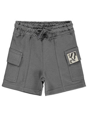 Civil Boys Basic Kargo Cepli 2-5 Yaş Kapri - Gri