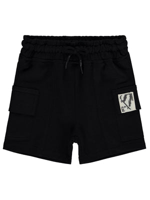 Civil Boys Basic Kargo Cepli 2-5 Yaş Kapri - Siyah