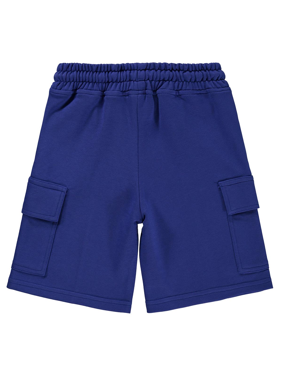 Civil Boys Basic Kargo Cepli 6-9 Yaş Kapri - Mavi