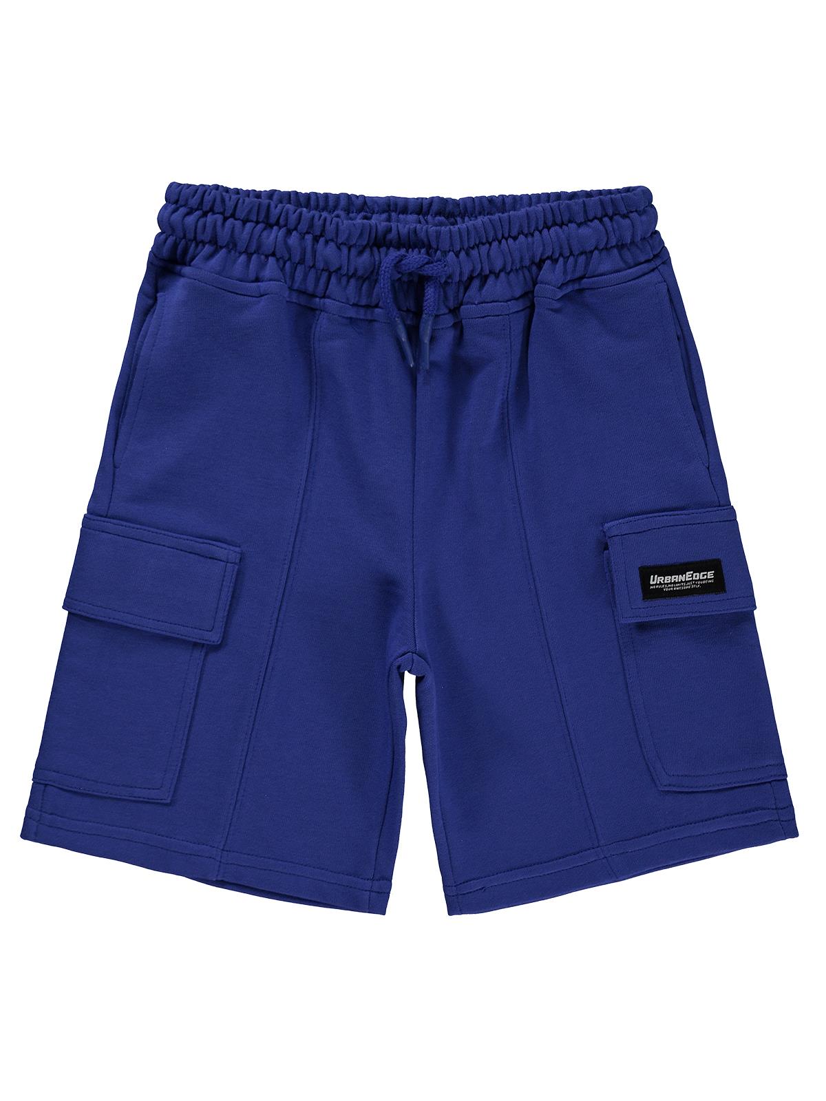 Civil Boys Basic Kargo Cepli 6-9 Yaş Kapri - Mavi