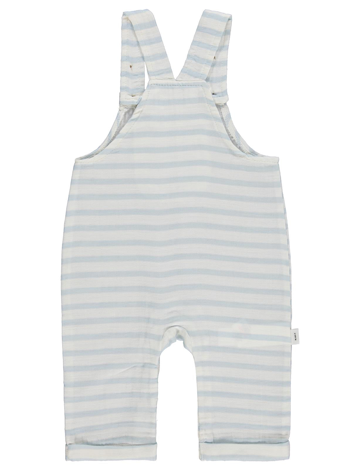 Civil Baby Çizgili Ön Cepli 6-18 Ay Slopet - Mavi