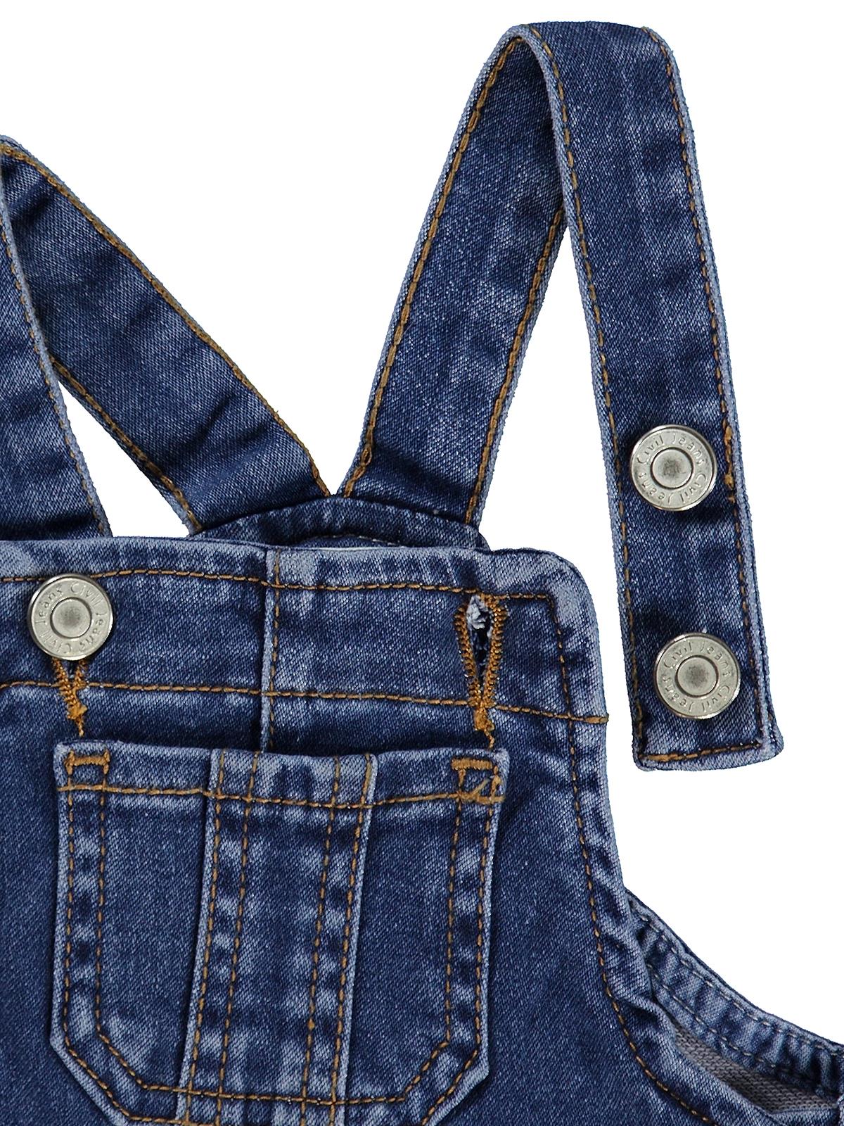 Civil Baby Cep Detaylı 6-18 Ay Slopet - Mavi