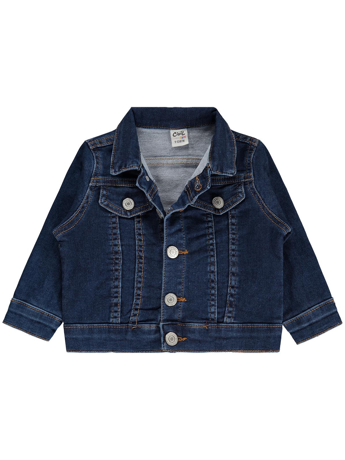 Civil Baby Basic 9-18 Ay Ceket - Mavi