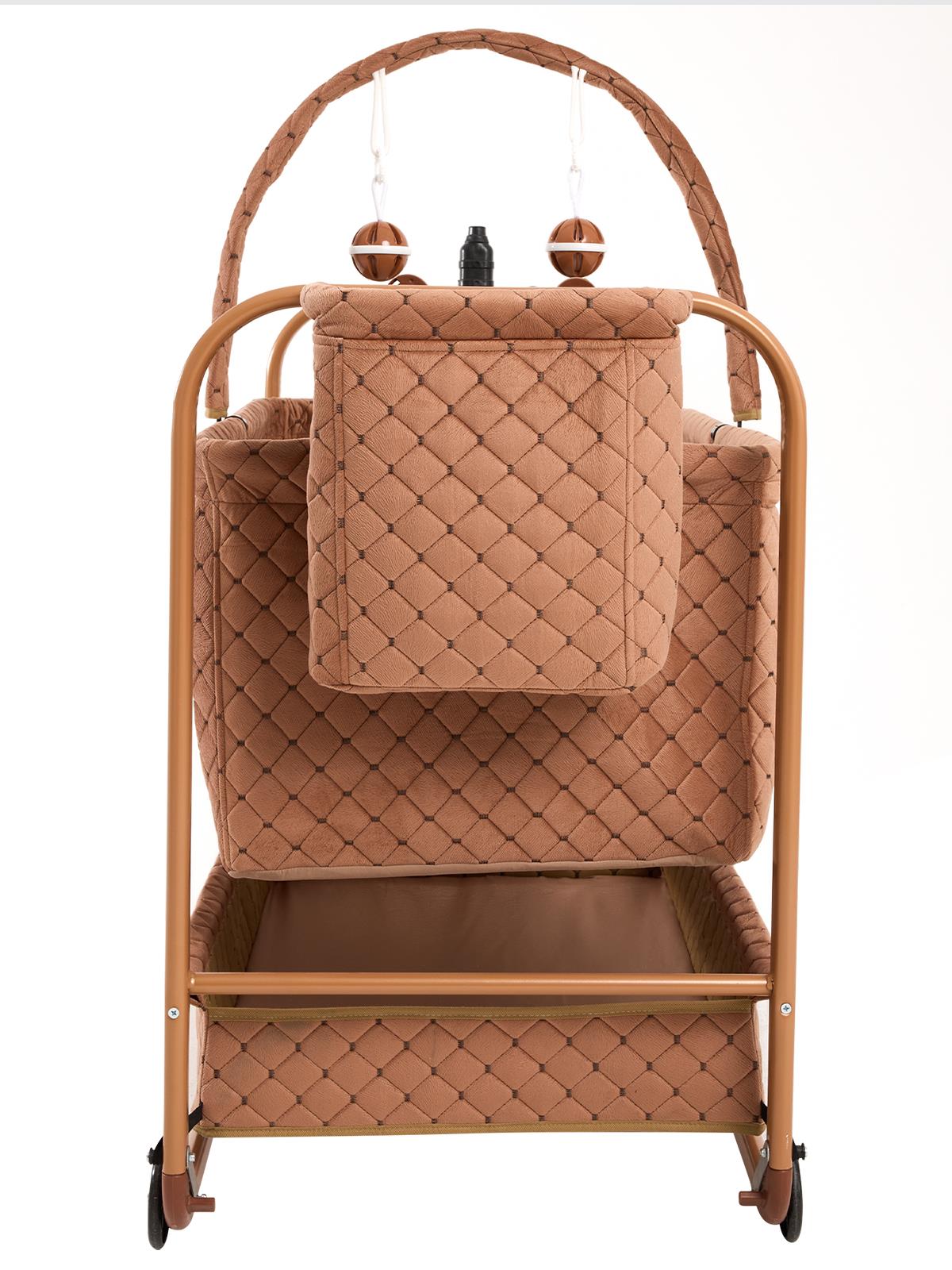 Kujju Prime Anne Yanı Beşik - Gold