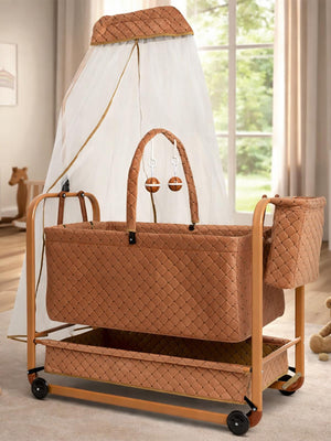 Kujju Prime Anne Yanı Beşik - Gold