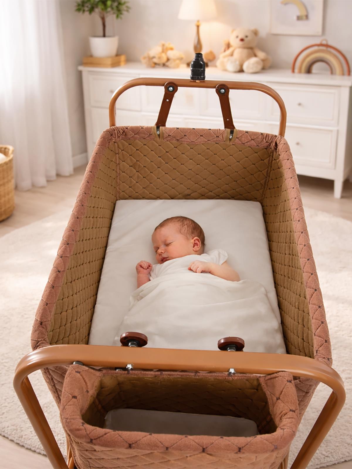 Kujju Prime Anne Yanı Beşik - Gold