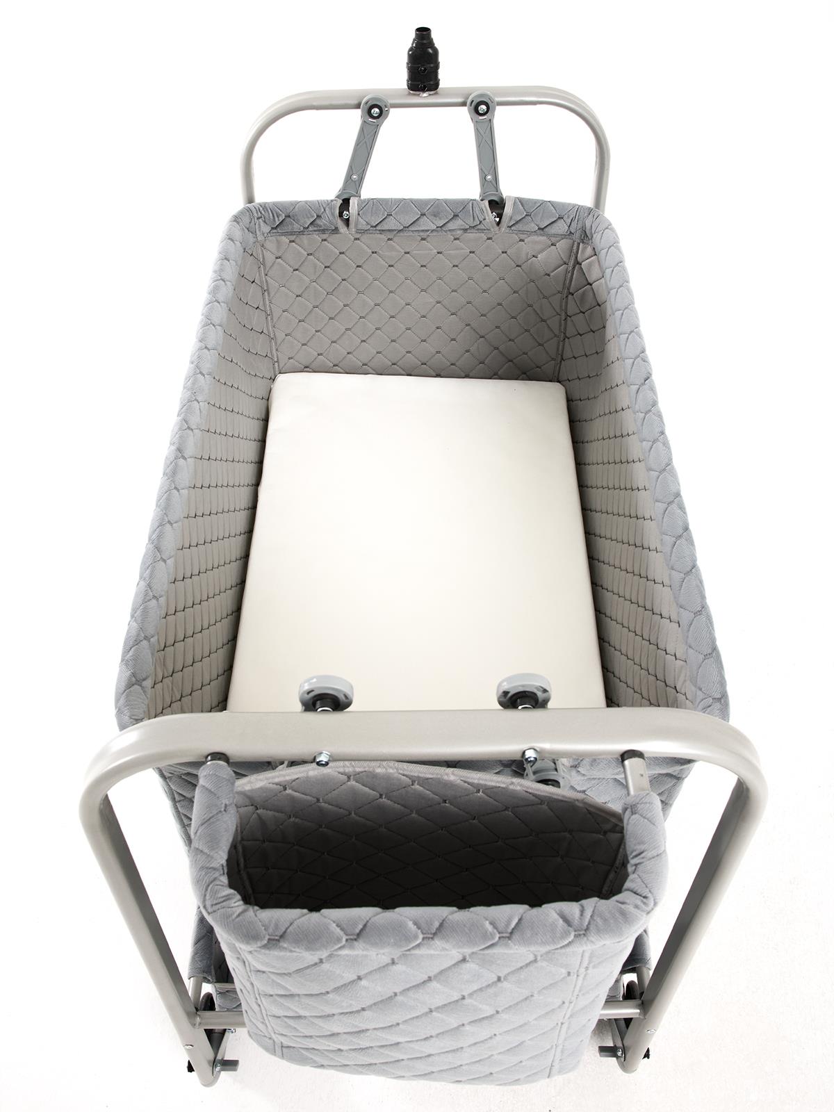 Kujju Prime Anne Yanı Beşik - Gri