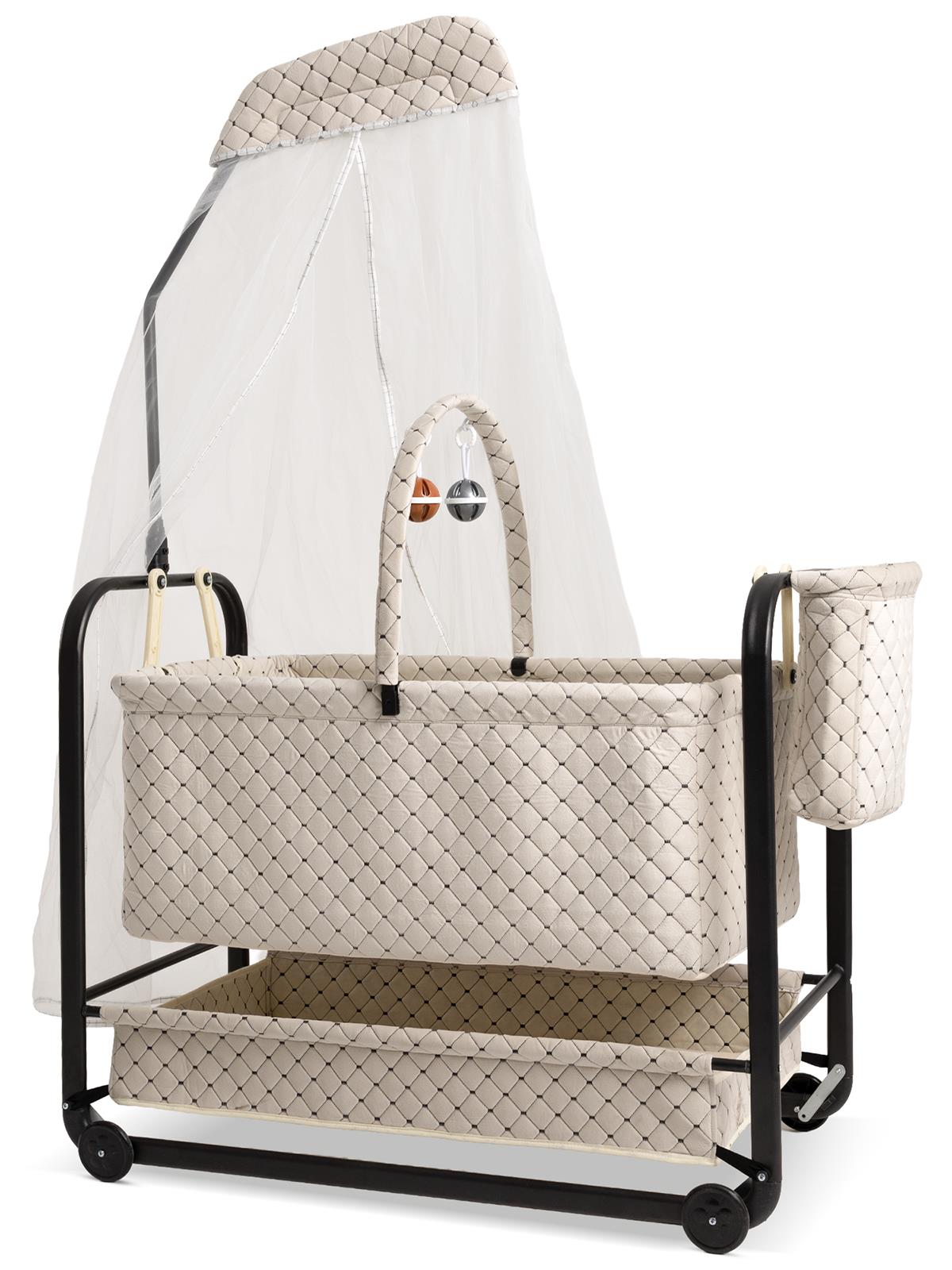 Kujju Prime Anne Yanı Beşik - Siyah