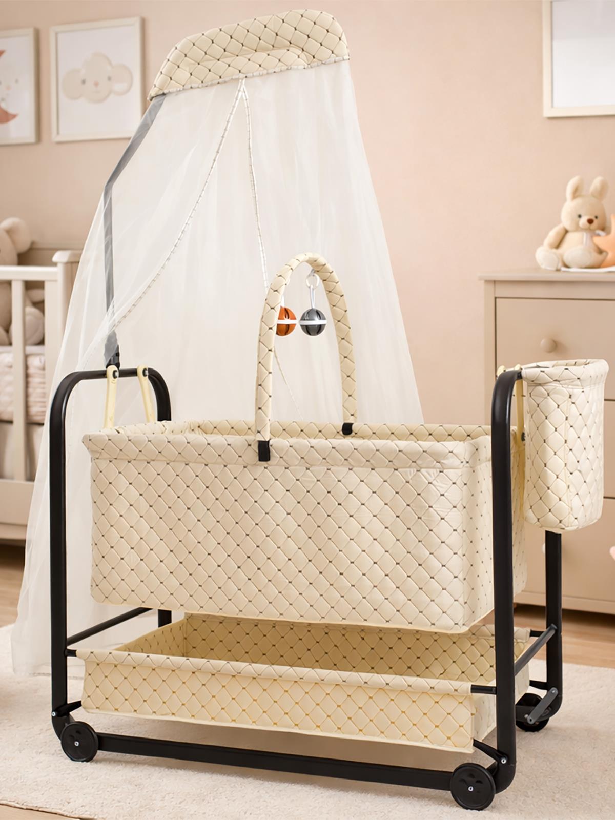 Kujju Prime Anne Yanı Beşik - Siyah