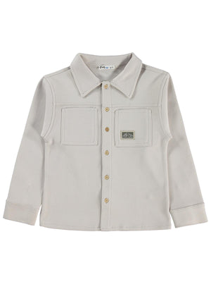 Civil Boys Basic 10-13 Yaş Gömlek - Koyu Taş Rengi