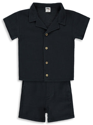 Civil Baby Müslin 6-18 Ay Takım - Gri