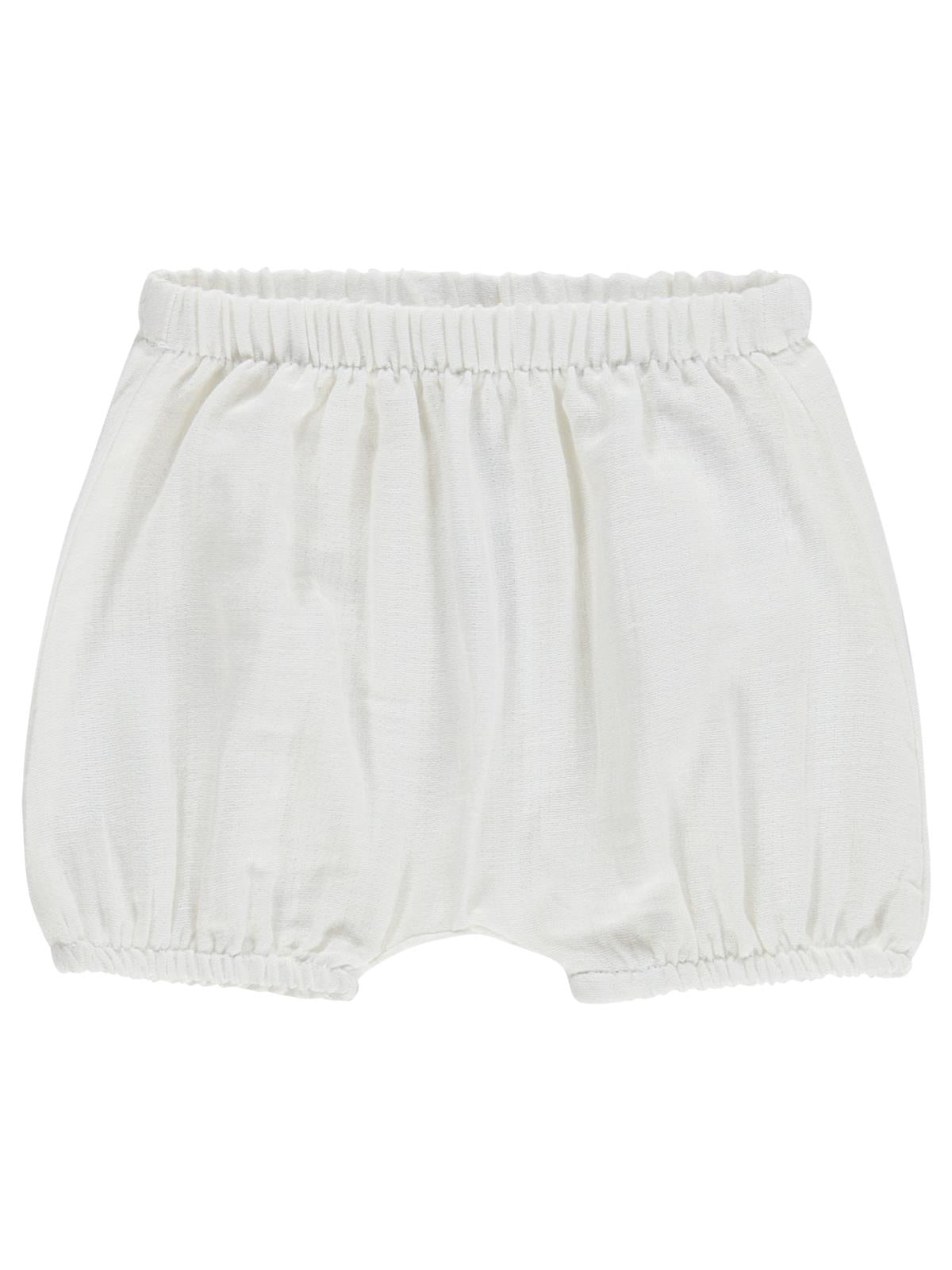 Civil Baby Müslin 3-12 Ay Şort - Ekru