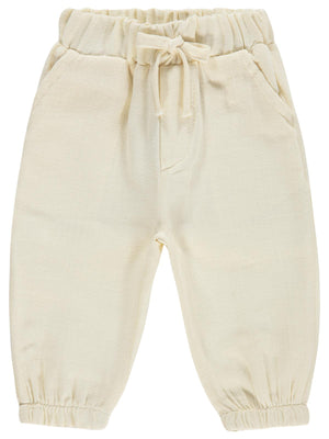 Civil Baby Müslin 6-18 Ay Pantolon - Bej