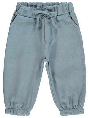 Civil Baby Müslin 6-18 Ay Pantolon - Mavi