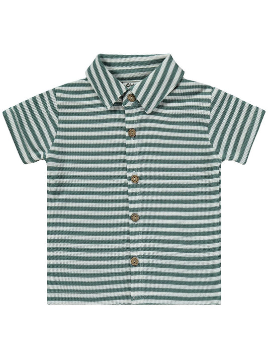 Civil Baby Çizgili 6-18 Ay Takım - Yeşil