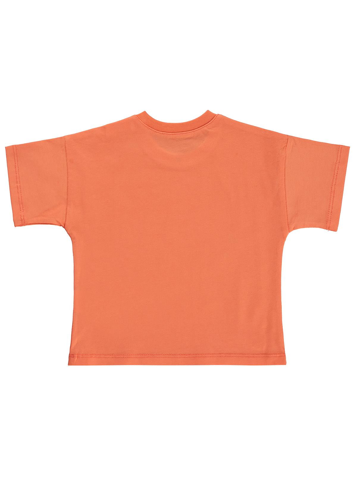 Civil Baby Surf Day Baskılı 6-18 Ay Tişört - Kırmızı