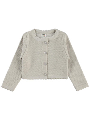 Civil Baby Düğmeli Triko 6-18 Ay Hırka - Bej