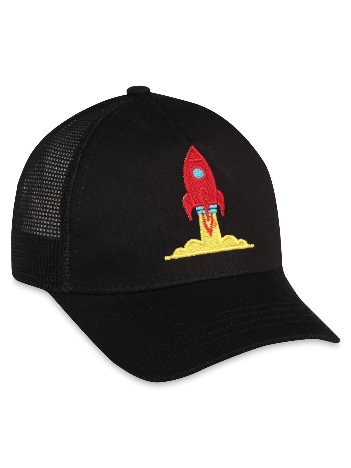 Civil Baby Rocket Bebek Erkek Kep Şapka - Siyah