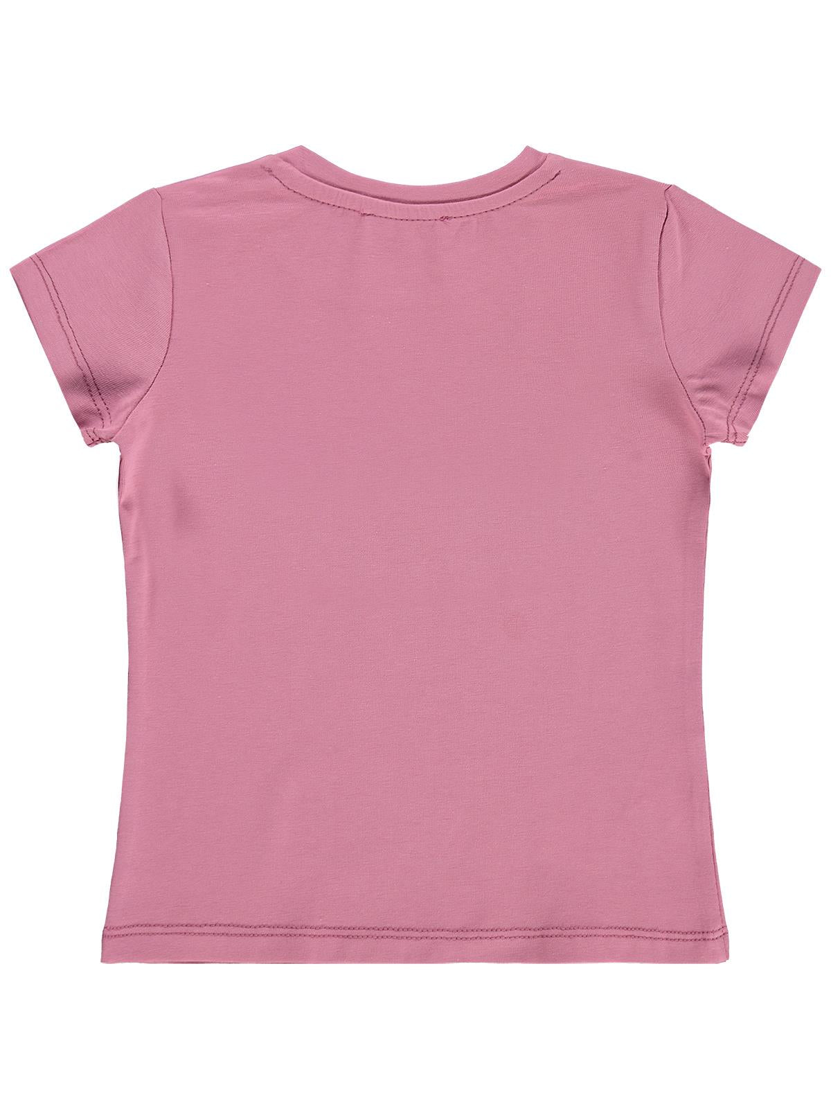 Civil Girls Basic 2-5 Yaş Tişört - Pembe