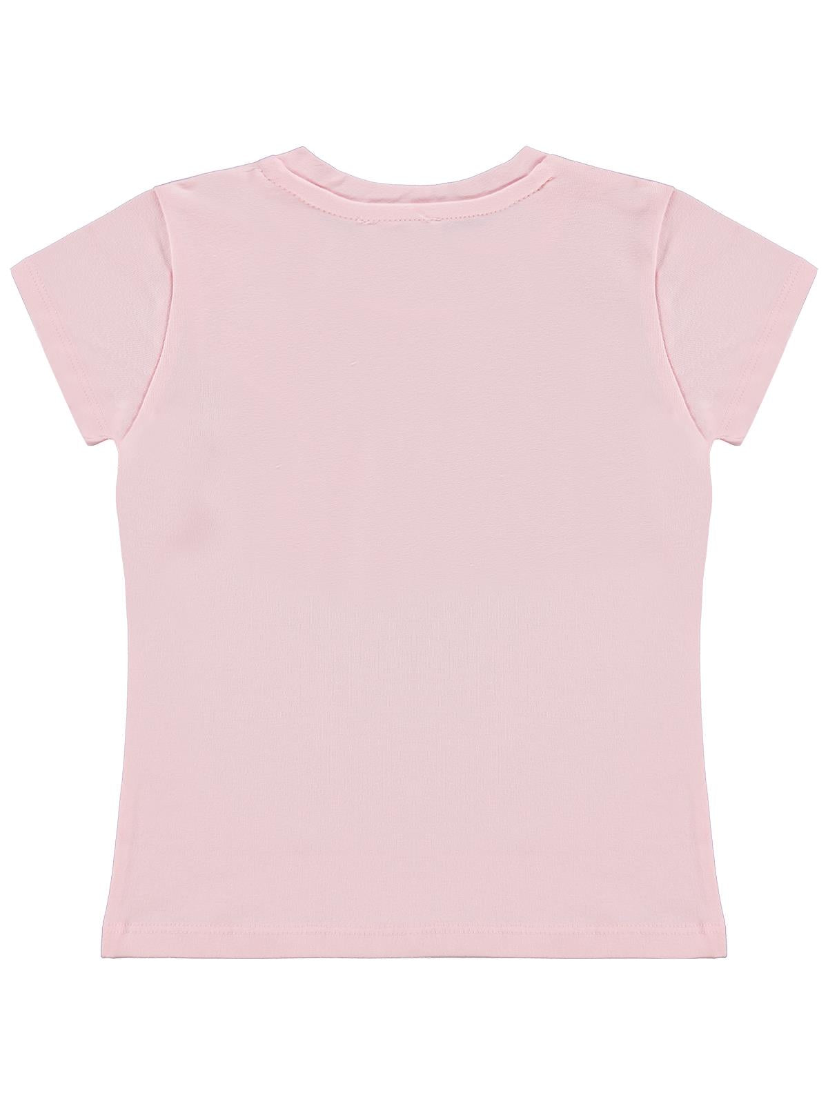 Civil Girls Basic 2-5 Yaş Tişört - Pembe