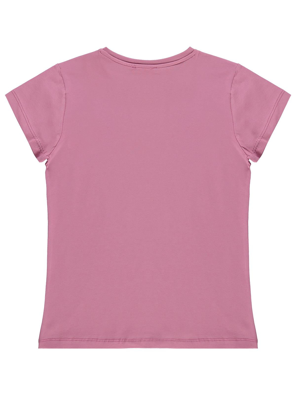 Civil Girls Basic 10-13 Yaş Tişört - Pembe