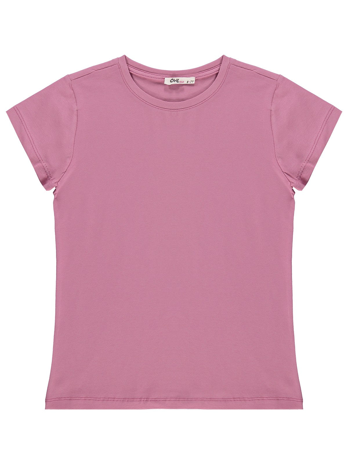 Civil Girls Basic 10-13 Yaş Tişört - Pembe