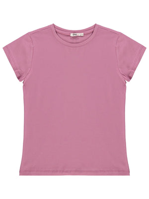 Civil Girls Basic 10-13 Yaş Tişört - Pembe