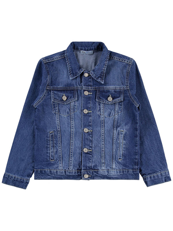 Civil Boys 4 Cepli Basic 10-13 Yaş Ceket - Mavi