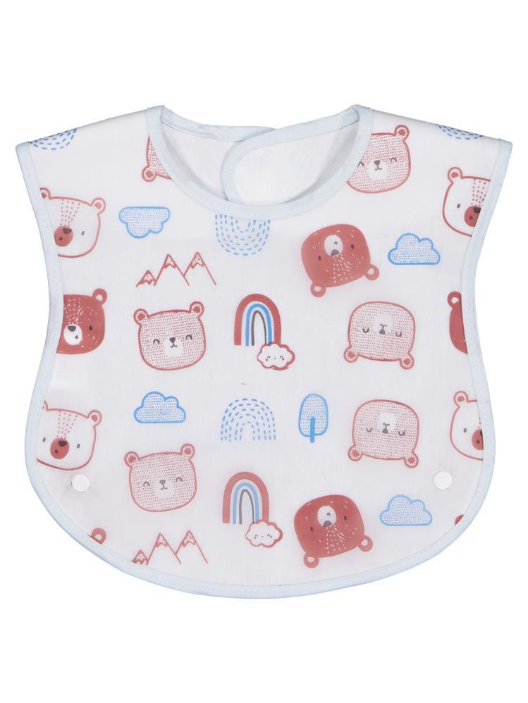 Civil Baby Ayıcık Empirme Mama Önlüğü - Yeşil