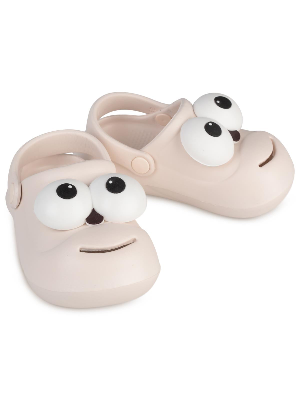 Civil Girls Gözlü 26-30 Numara Terlik - Ekru