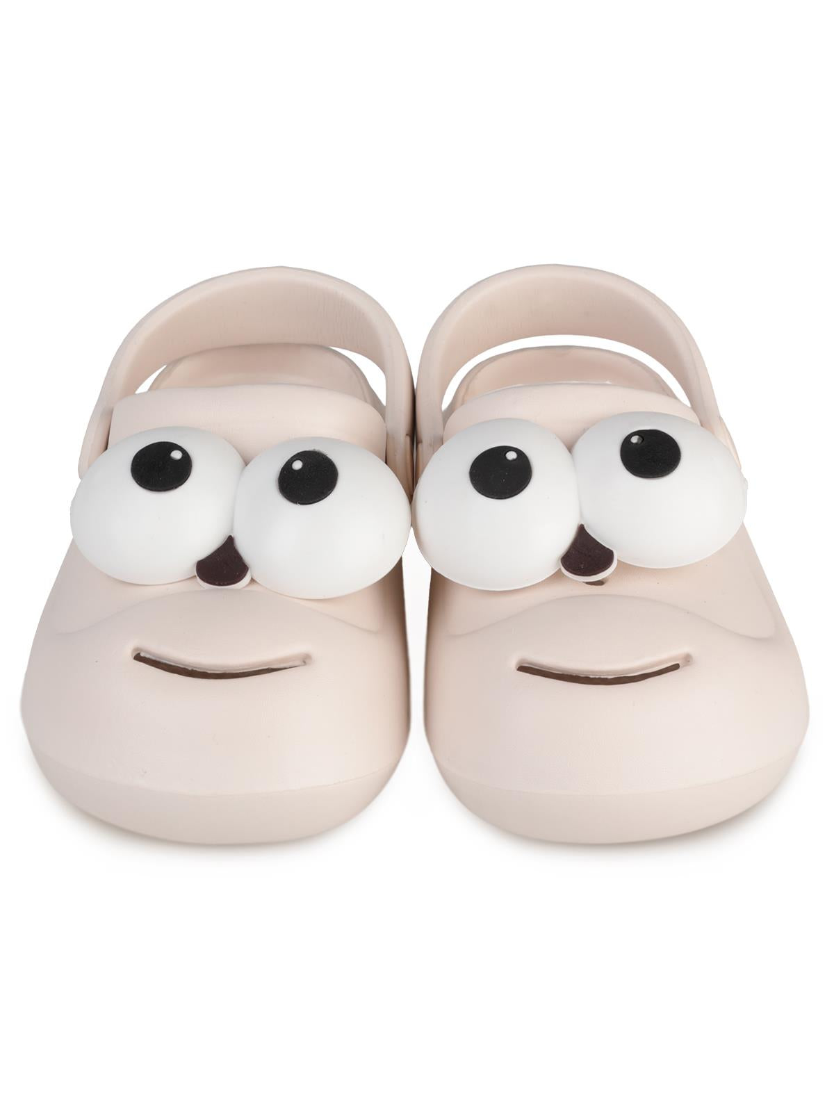 Civil Girls Gözlü 26-30 Numara Terlik - Ekru