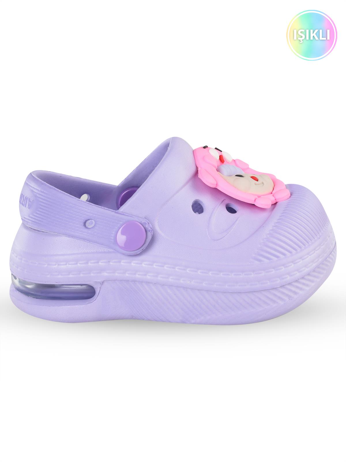 Civil Girls Işıklı 21-29 Numara Terlik - Lila